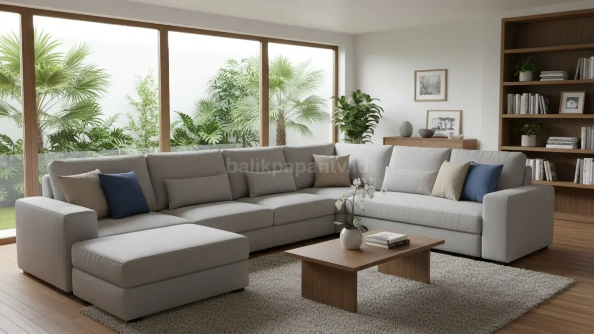 Sofa modular dan sectional yang fleksibel