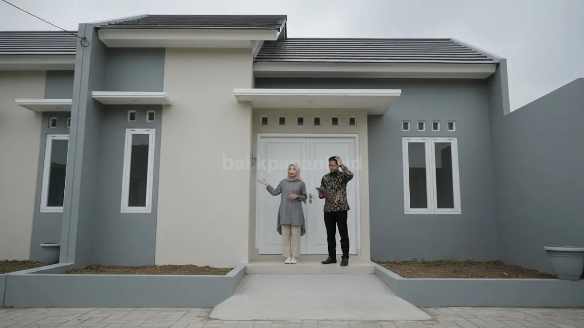 Contoh kesalahan desain rumah minimalis dengan warna terlalu monoton