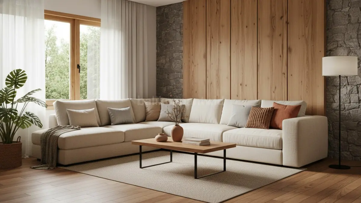Interior Bermain di tekstur, bukan cuma warna