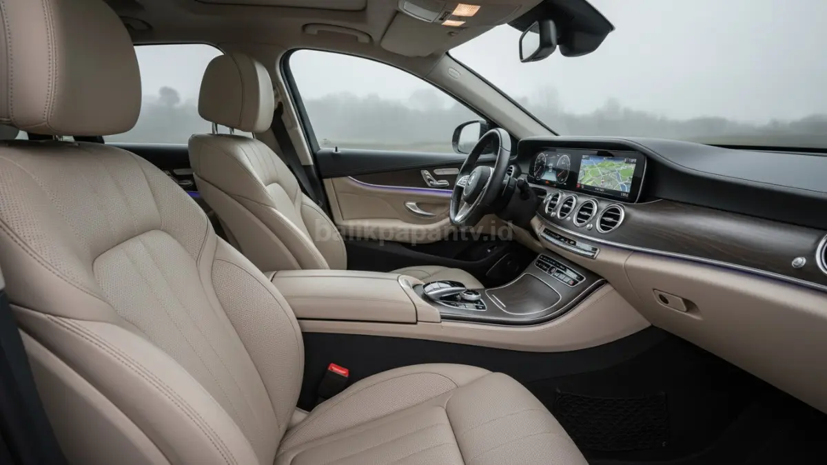 Interior kabin menunjukkan kenyamanan dan kekedapan suara.