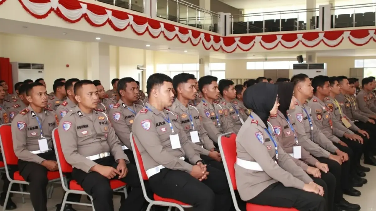 Pelatihan polisi di Balikpapan dengan fokus lima keahlian operasional