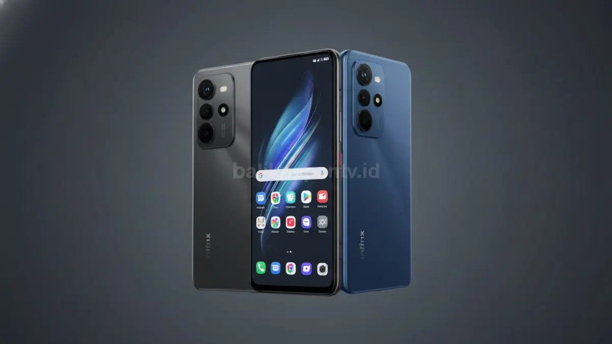 Perbandingan Infinix Note 60 Pro dan Note 60 dengan desain premium dan fitur unggulan.