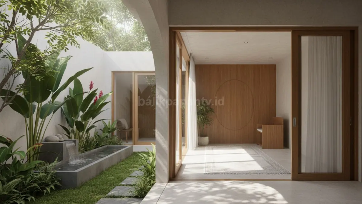 Ruang mushpla terpisah dari bagian rumah