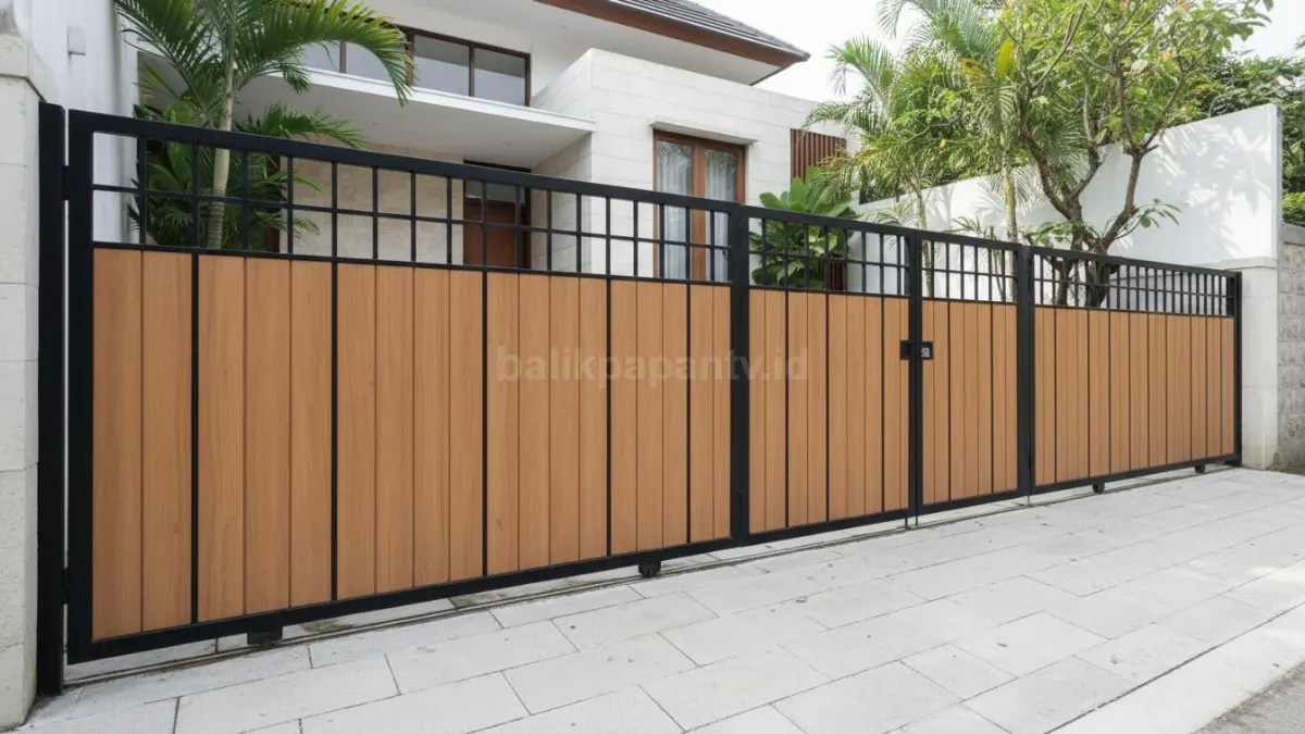 Gunakan desain sederhana dengan garis tegas