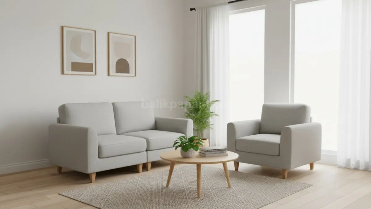  Pilih ukuran sofa yang proporsional dengan luas ruang