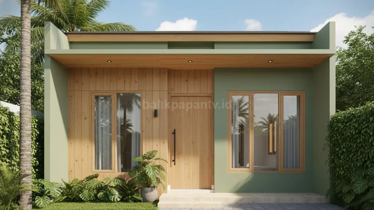 Sage Green & Kayu Jati Light Oak