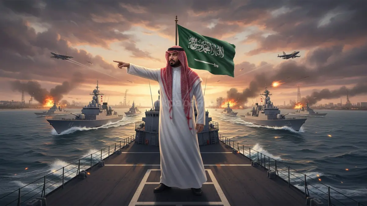 Ilustrasi Arab Saudi membuat kekuatan baru di Selat Hormuz