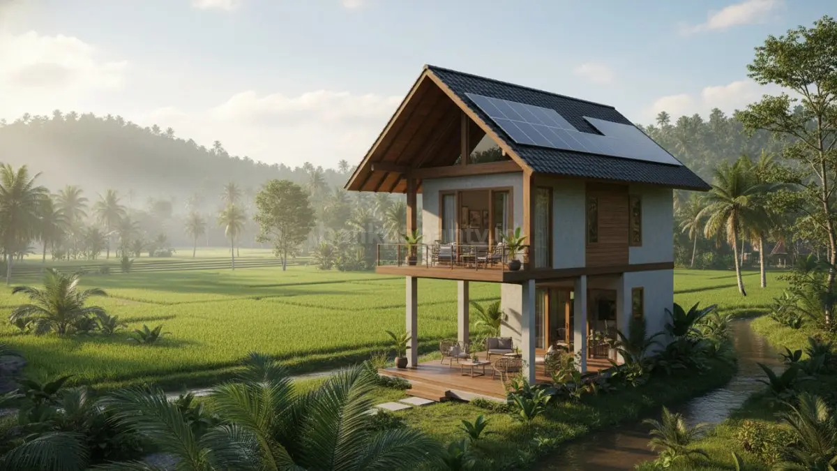 Rumah Panggung Modern