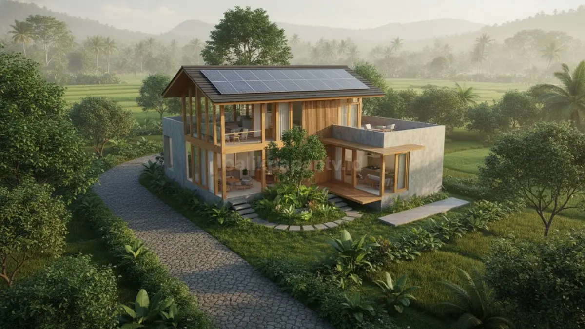 Rumah Terbuka Tropis