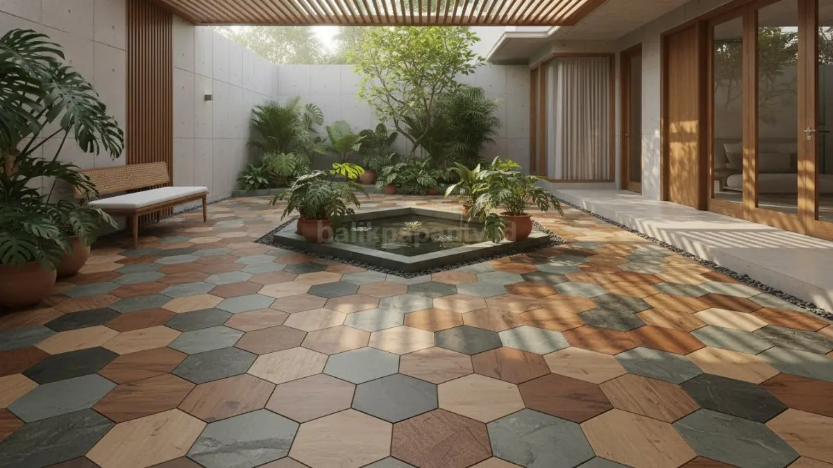 Hexagonal atau Modular