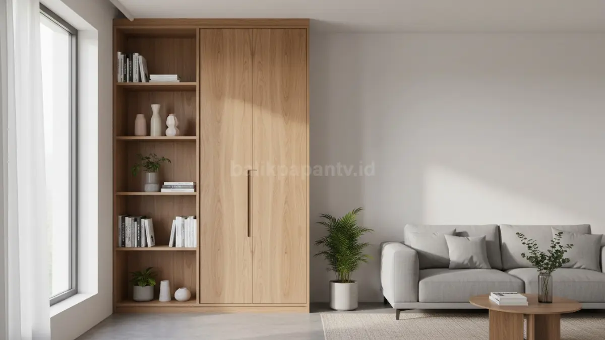  Lemari dinding vertikal 