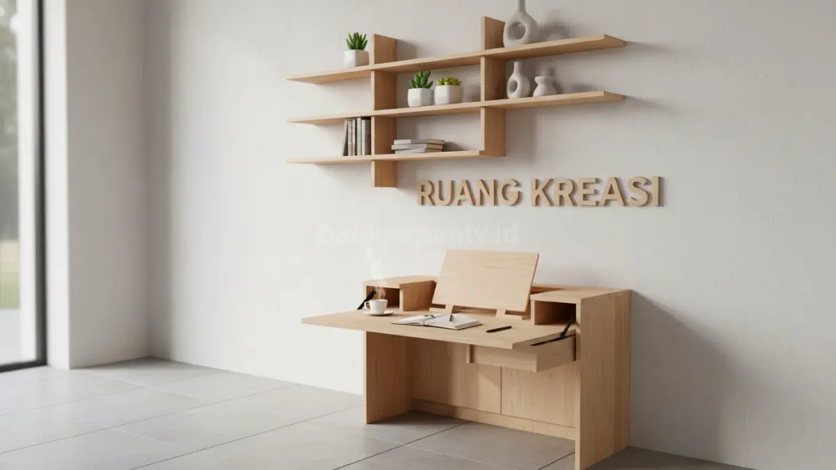 Beragam model kerajinan triplek dari dekorasi hingga furnitur kecil