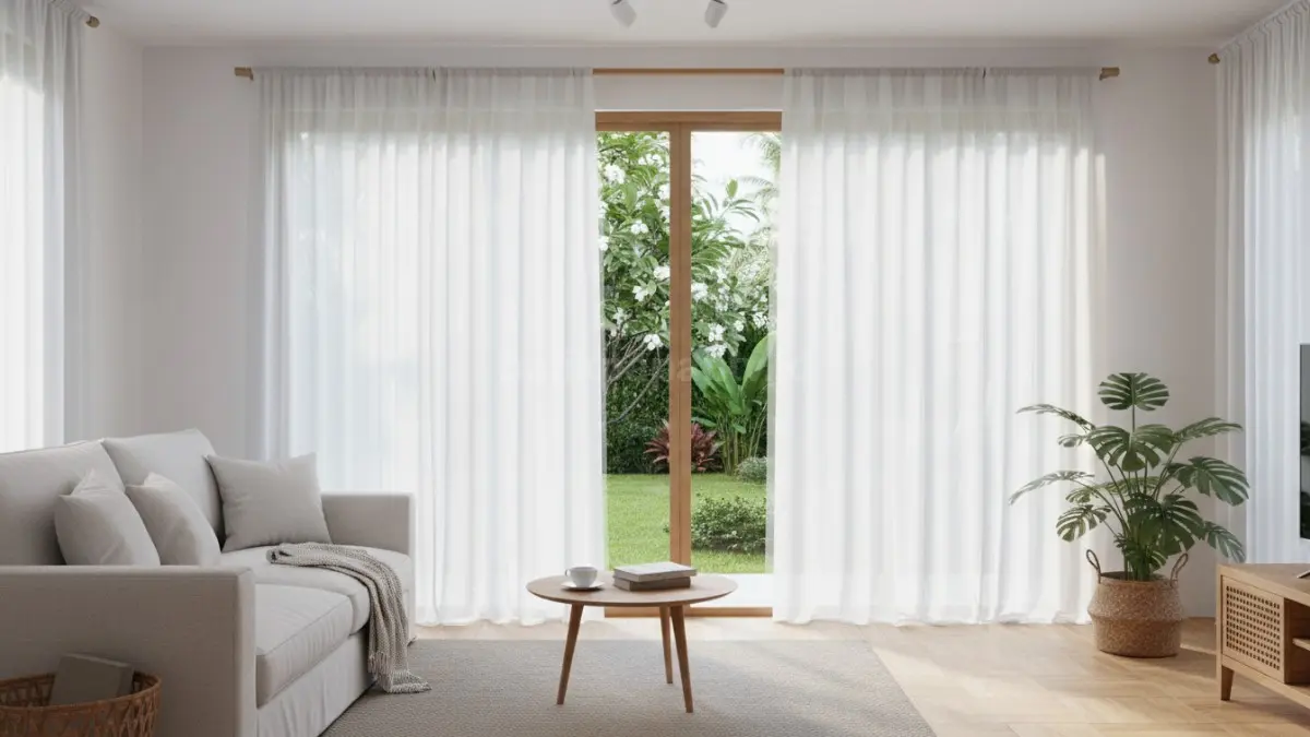 Gorden sheer minimalis