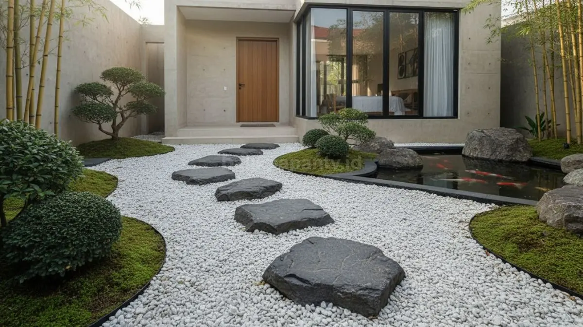 Jalur pijakan batu stepping stone