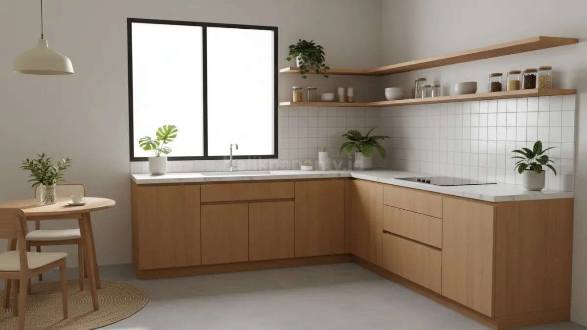  Kitchen Set Bentuk L 