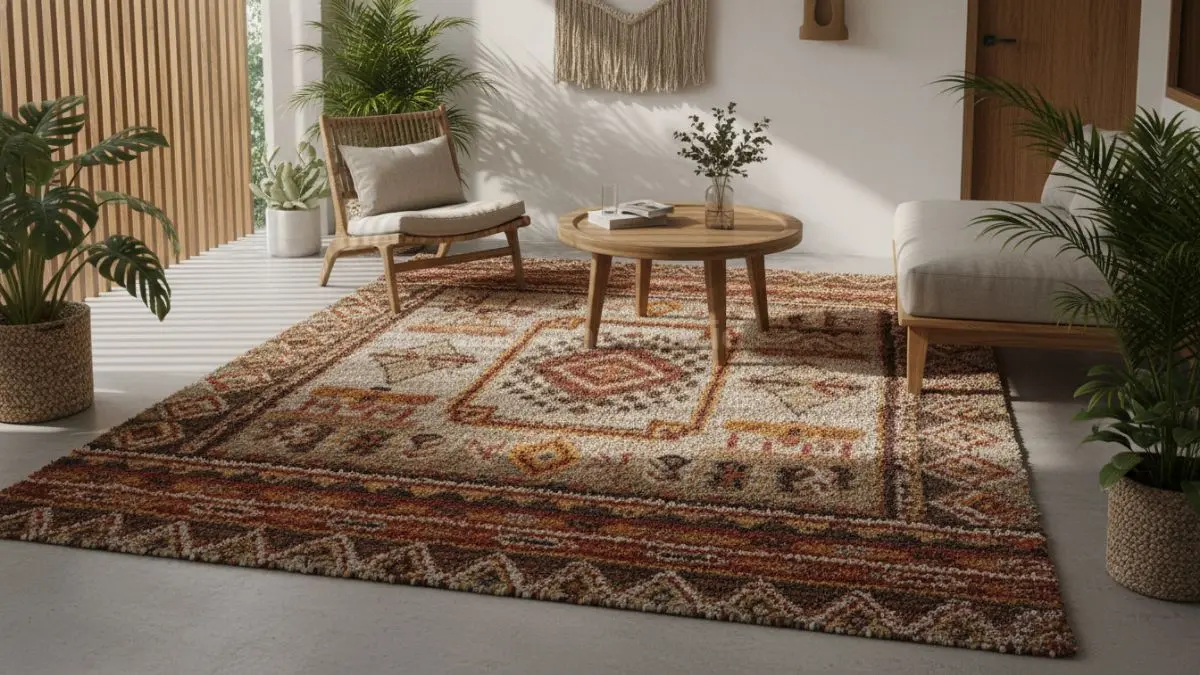 Motif Etnik Bertekstur