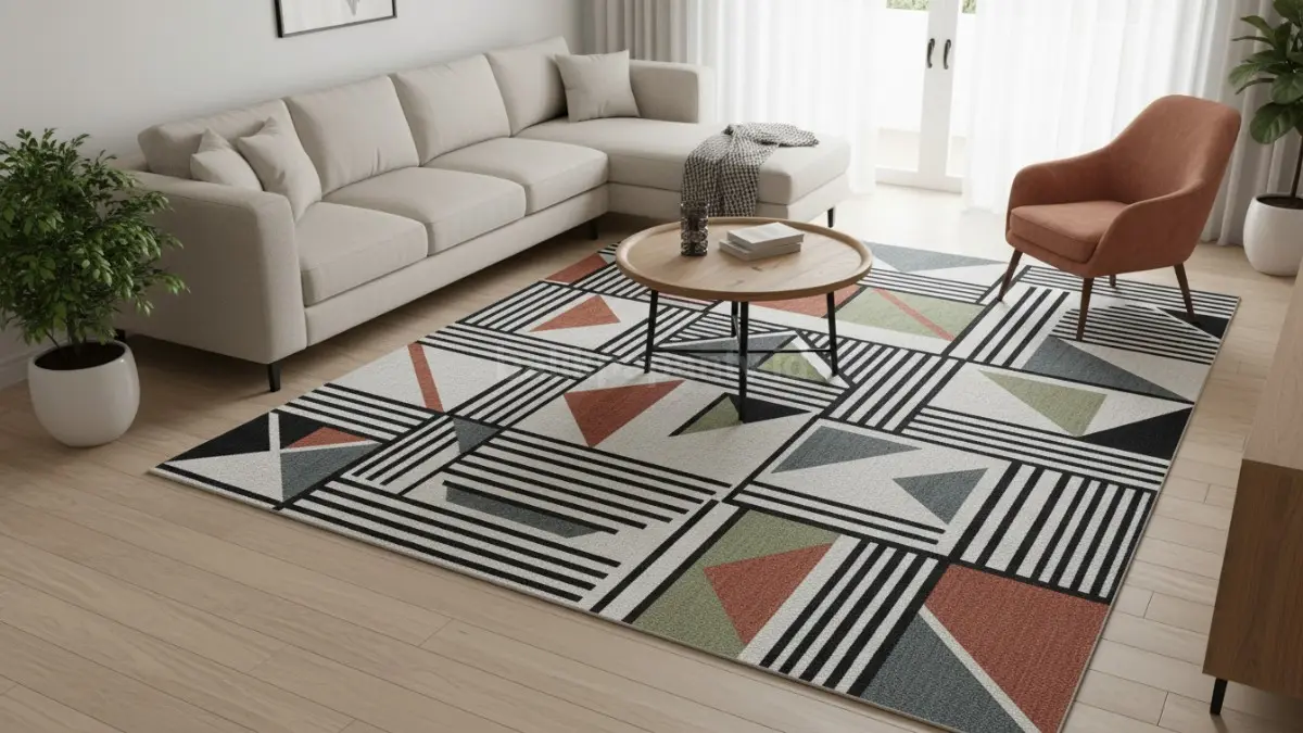 Motif Geometris Modern