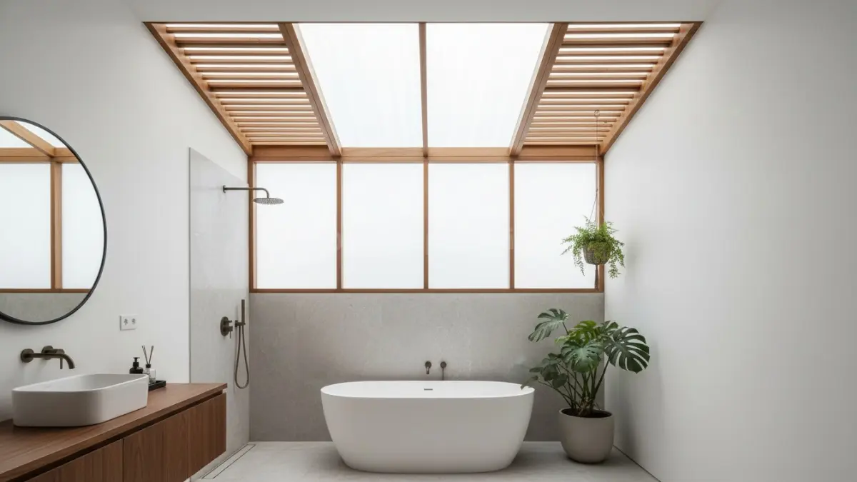 Skylight dengan ventilasi
