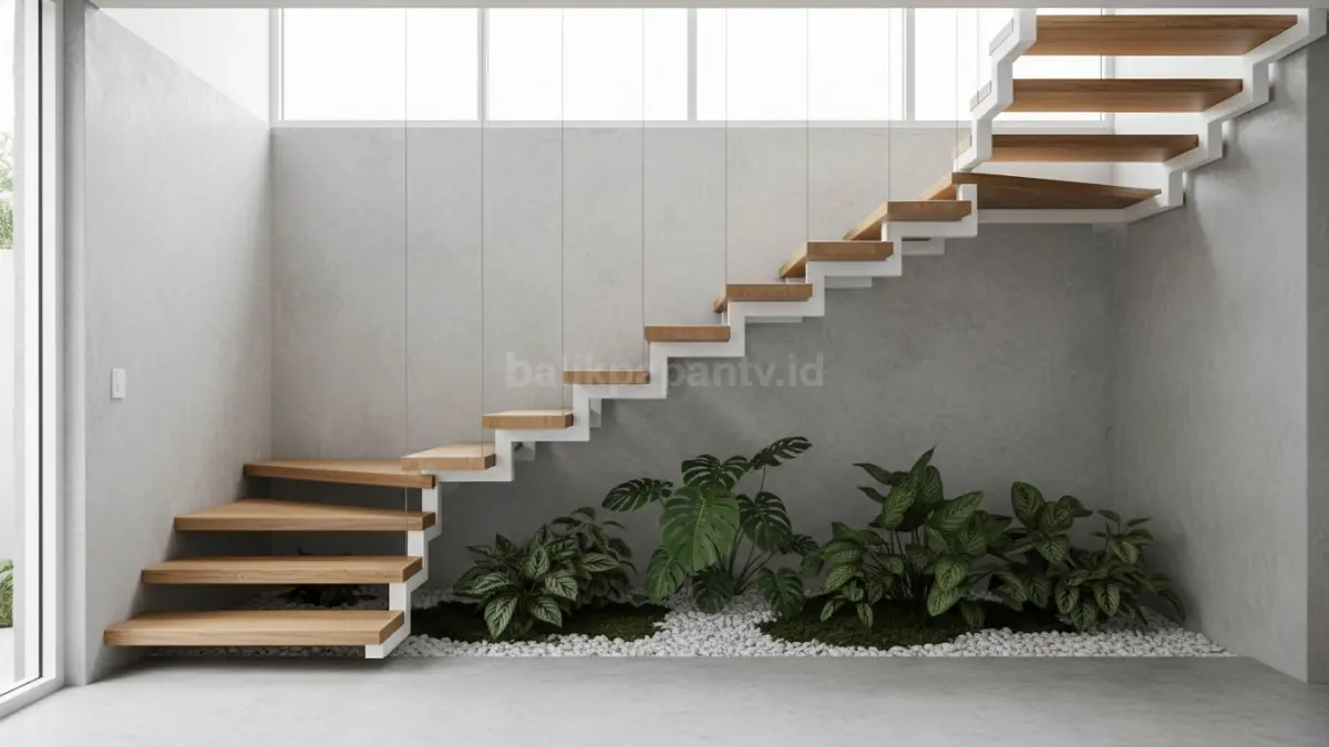 Tangga melayang (floating stairs)