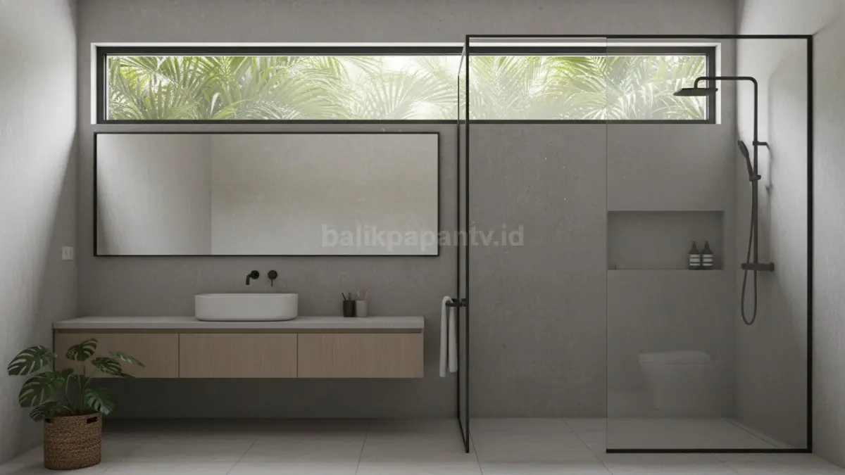 Ventilasi jendela atas (high window)
