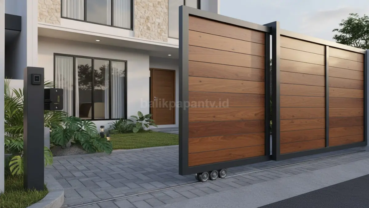 Gerbang Geser (Sliding Gate)