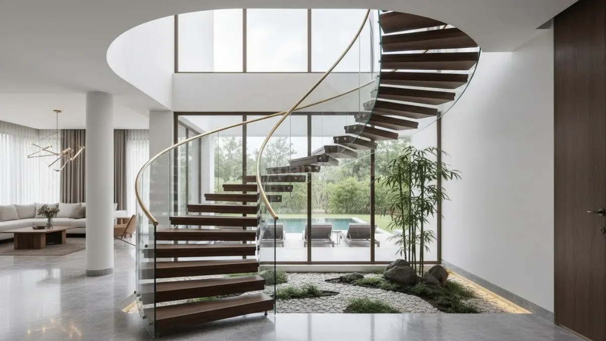 Tangga Spiral Elegan