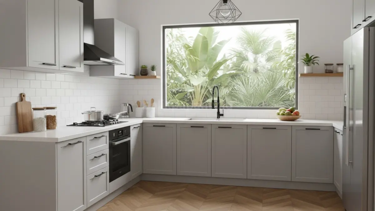 Dapur L-Shape