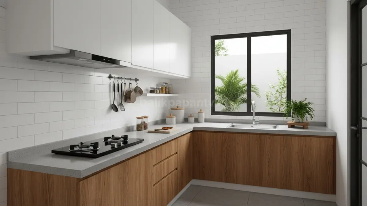 Dapur Linear Satu Sisi