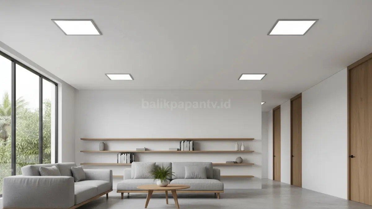 Panel LED datar