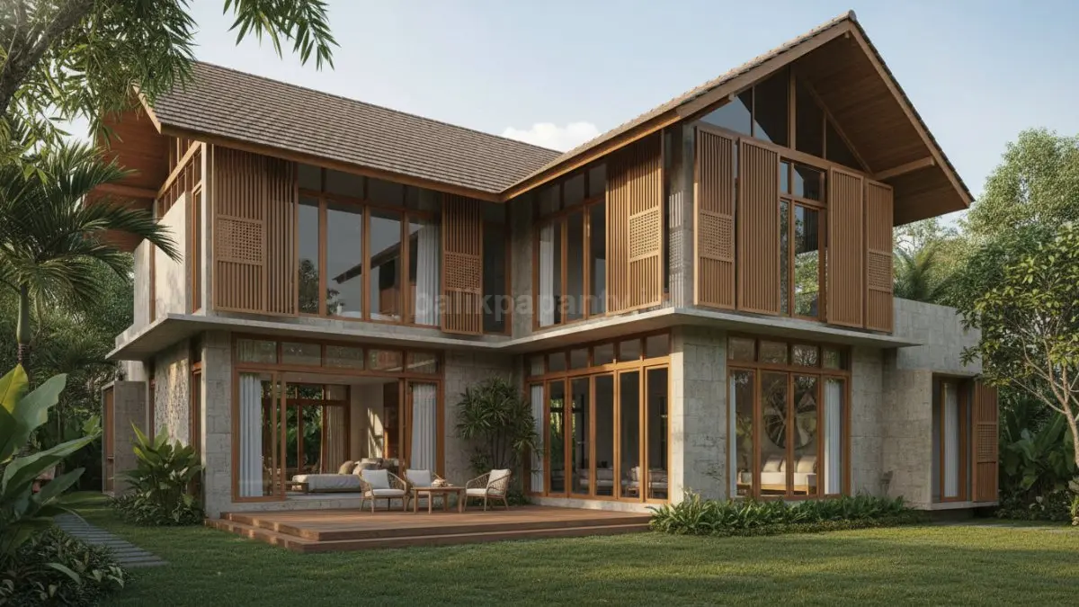 Desain rumah modern menyesuaikan iklim panas dan lembap
Desain rumah modern di wilayah beriklim panas dan lembap perlu mempertimbangkan sirkulasi udara, arah matahari, dan material bangunan. Tanpa penyesuaian yang tepat, suhu dalam ruangan dapat meningkat lebih tinggi dibandingkan suhu luar, sehingga kenyamanan penghuni berkurang secara signifikan.
