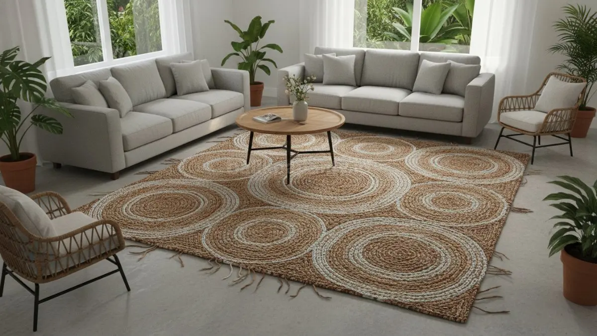 Karpet berbahan serat alami