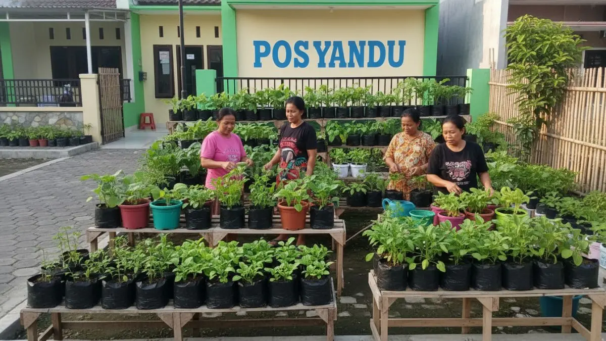 Kebun pot modular