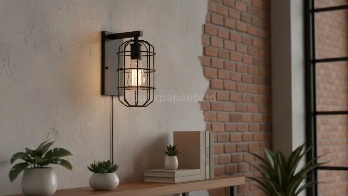 lampu dinding minimalis