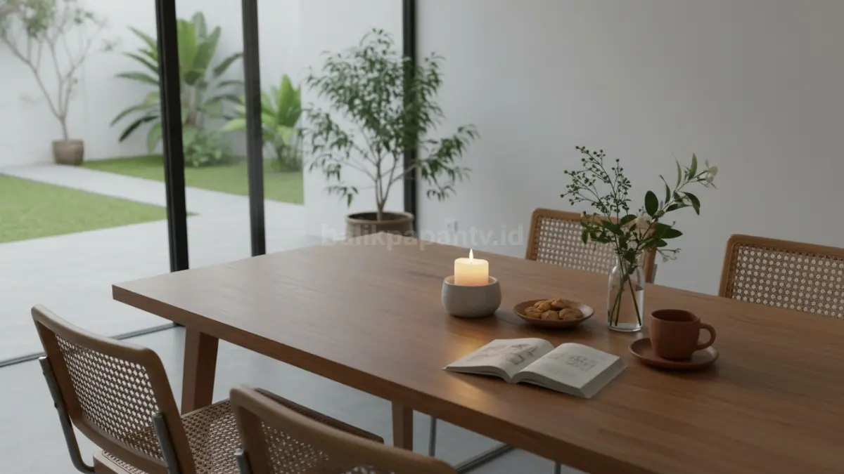 Sentuhan personal seperti lilin atau buku kecil