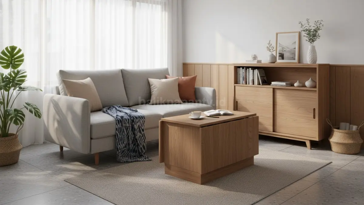 Furnitur Multifungsi yang Praktis