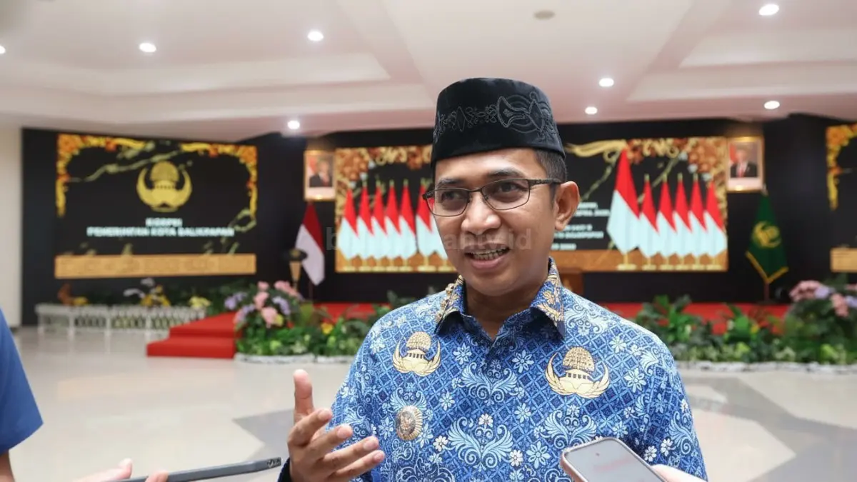 Ilustrasi Wali Kota Balikpapan saat menyampaikan imbauan kepada masyarakat