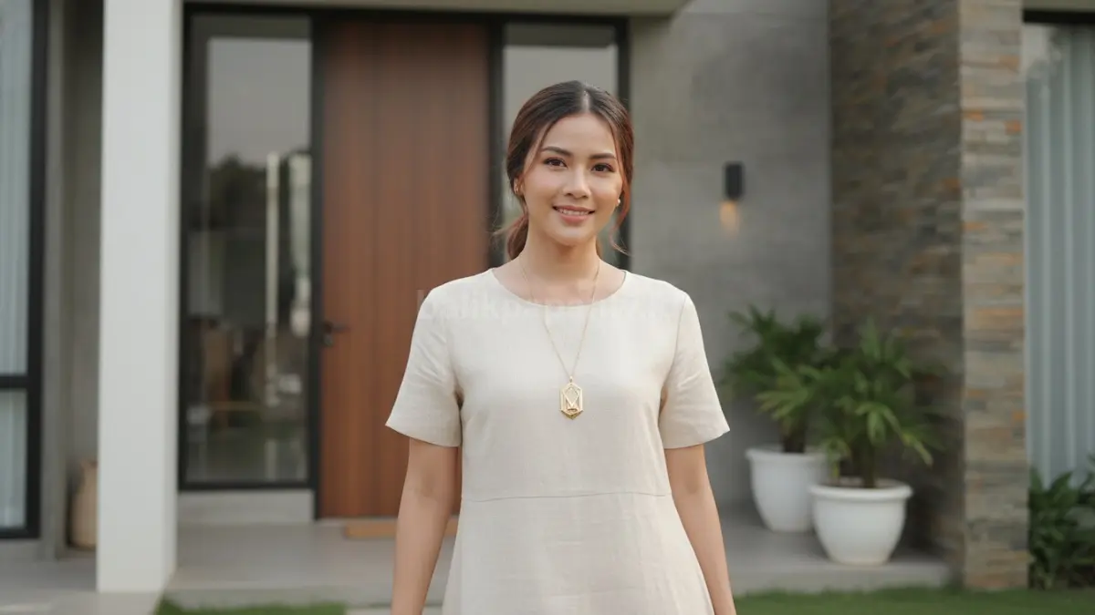 Kalung emas sebagai bagian dari gaya hidup wanita modern