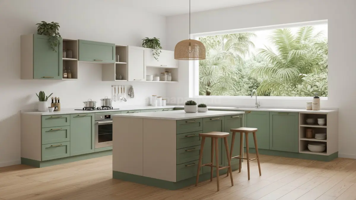 Lemari Dapur Modular Fleksibel