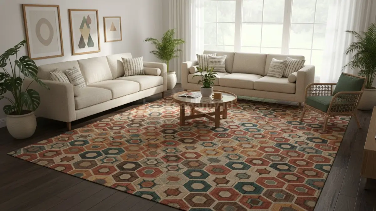 Motif Geometris Berulang