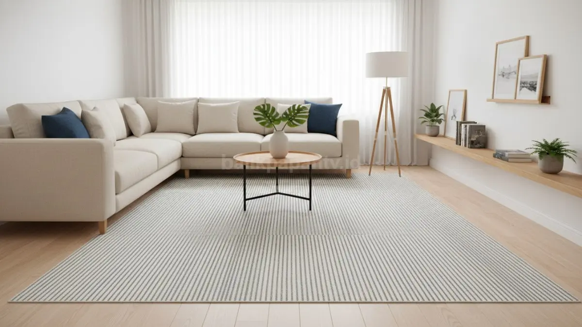 Motif Karpet dapat memberi kesan luas