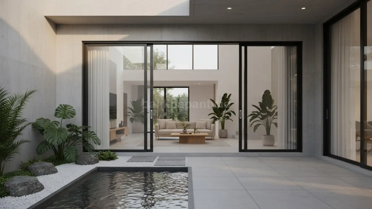 Pintu Geser Minimalis (Sliding Door)
