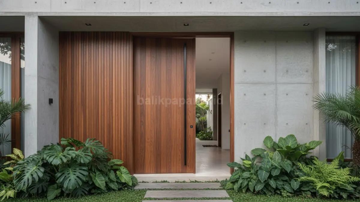  Pintu pivot modern 