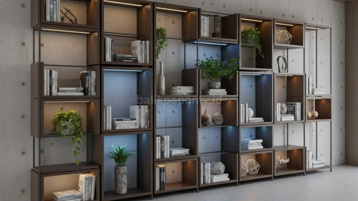 Rak Modular LED Fleksibel