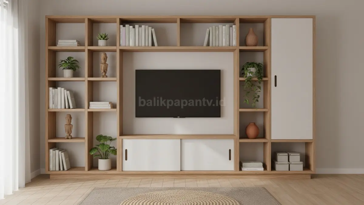 Backdrop Rak Multifungsi