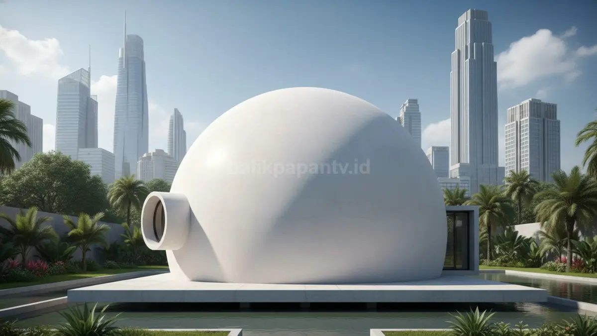 Rumah Dome Tahan Gempa
