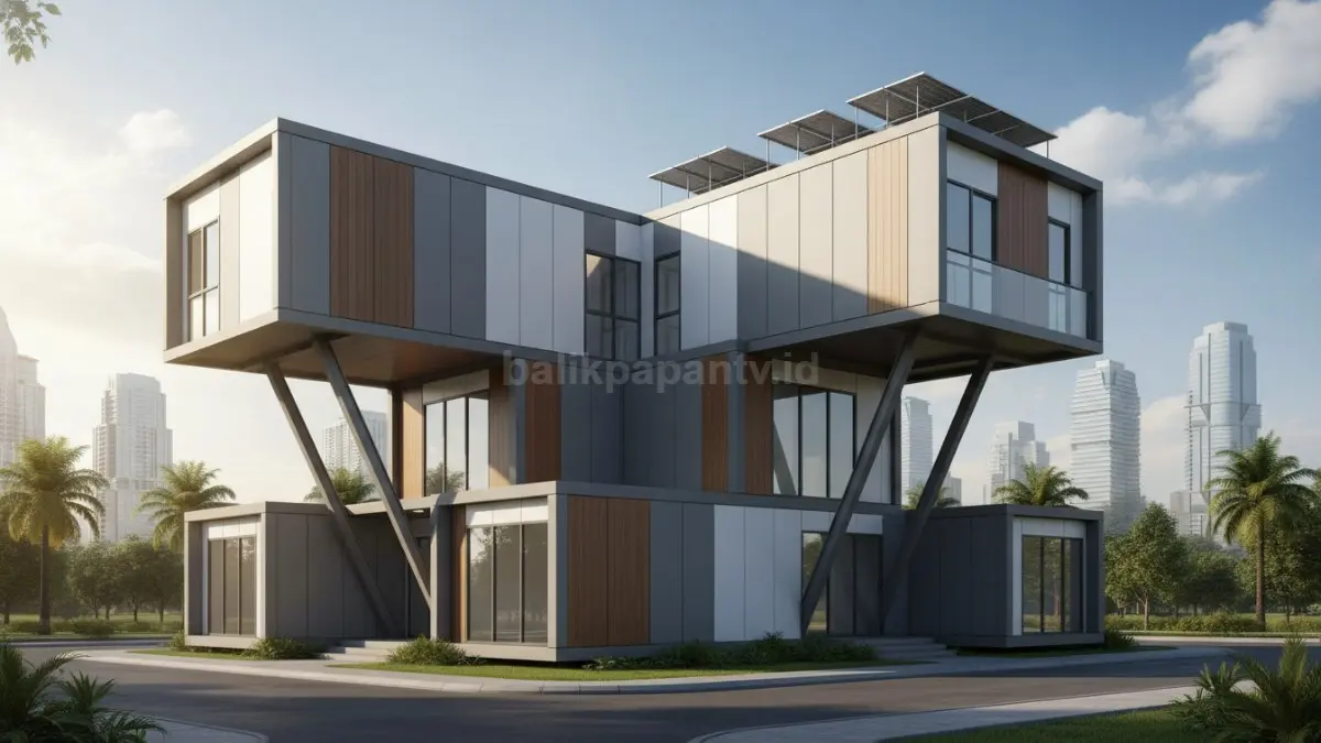 Rumah Modular Fleksibel
