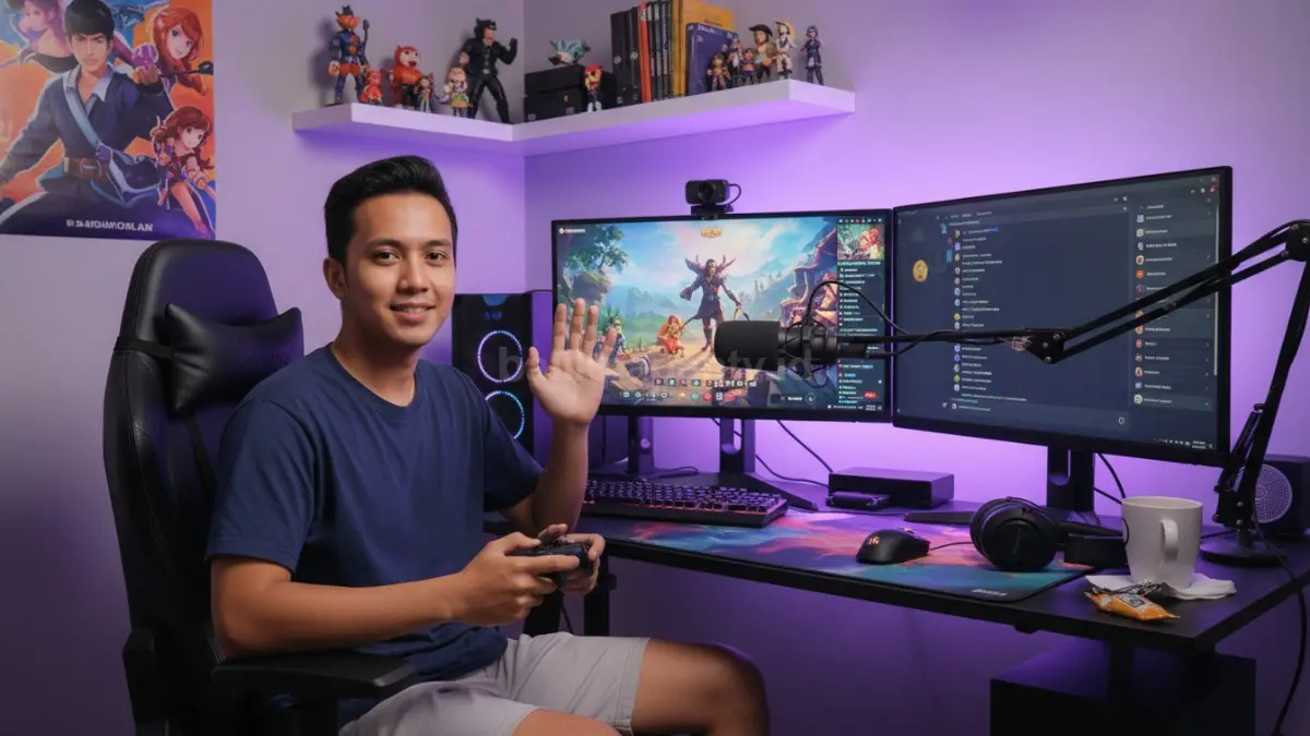 Streaming gameplay santai harian cocok untuk pemula karena fokus pada interaksi dengan penonton, bukan sekadar skill bermain, sehingga mudah membangun komunitas.