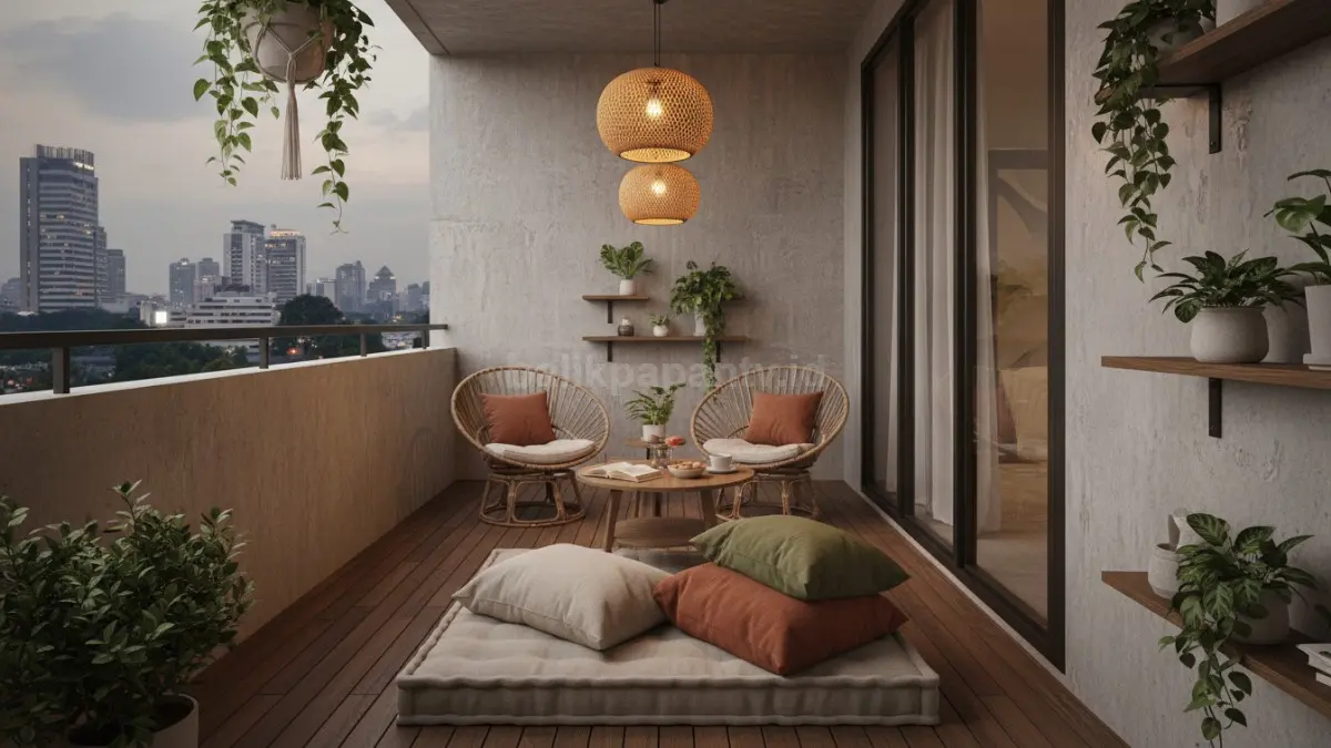 Balkon Santai Ala Kafe