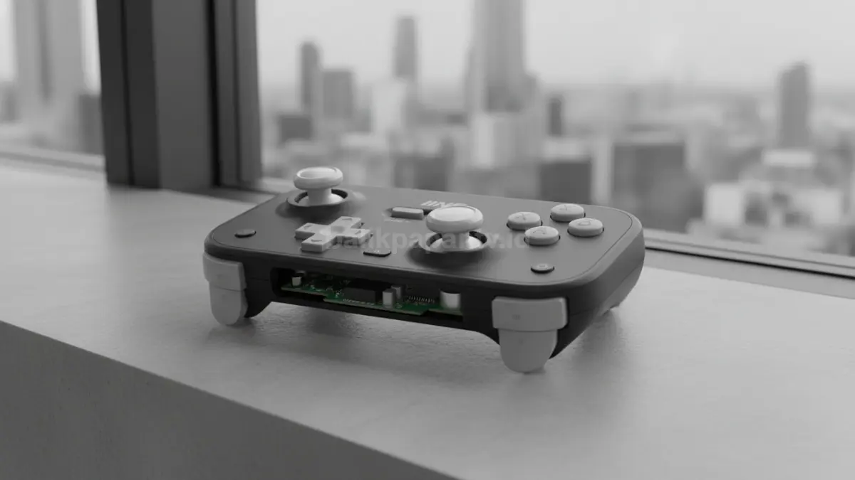 Detail analog Hall Effect dan desain warna grey yang minimalis