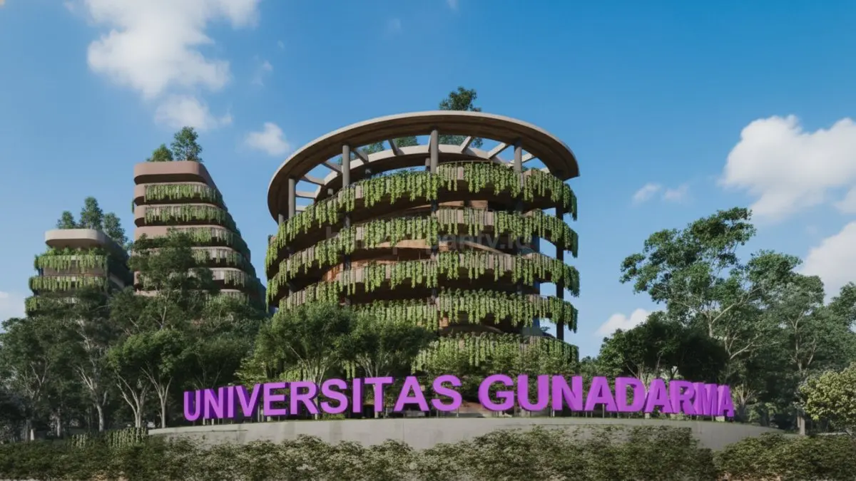 Gedung Kampus Universitas Gunadarma di IKN.